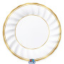 6 PIATTI 20CM CLASSIC GOLD METAL