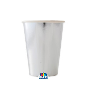 6 BICCH 250CC WAVY ARGENTO METAL