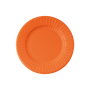 8 PIATTI 27CM ARANCIO