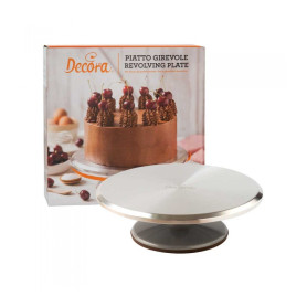 BASE GIROTORTA IN ALLUMINIO DM31X 9.5HCM