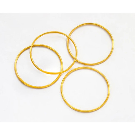 1CF 5PZ ANELLO ORO DIAMETRO 6 CM