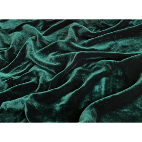 TOVAGLIA VELLUTO 1.5X3MT VERDE BOTTIGLIA