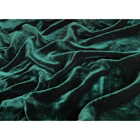 TOVAGLIA VELLUTO 1.5X3MT VERDE BOTTIGLIA