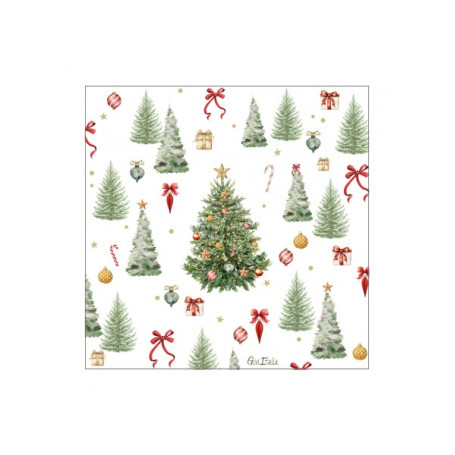 16 TOV.LI CHRISTMAS FOREST 33X33CM