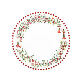 8 PIATTI CHRISTMAS VINTAGE 27CM