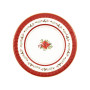 8 PIATTI 21CM RED ROYAL