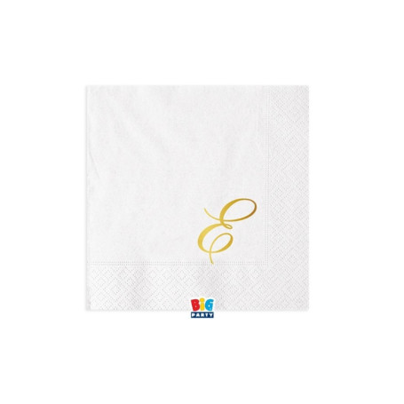 16 TOV.LI 25X25CM LETTERA E