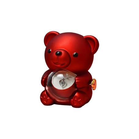 SCATOLA ORSETTO ROSSA