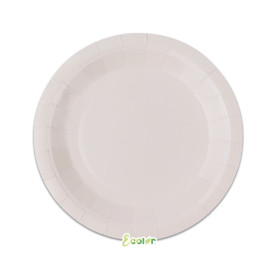 25 PIATTI ECOLOR 24CM AVORIO