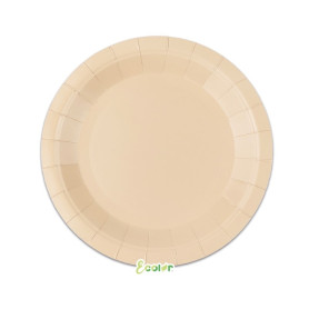 25 PIATTI ECOLOR 24CM CAPPUCCINO