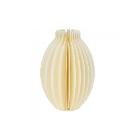 VASO IN CARTA AVORIO 18CM