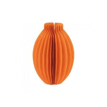 VASO IN CARTA ARANCIO 18CM