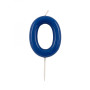 CAND NUM 0 10.5CM BLU