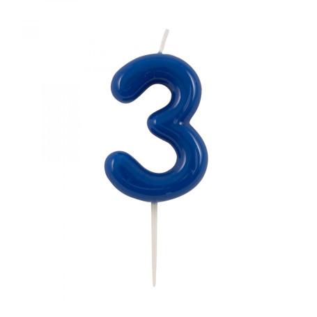 CAND N 3 GLOSSY 10.5CM BLU