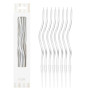 8 CAND CURLY ARGENTO 12.5CM