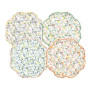 8 PIATTI PETITE FLEUR ASS 20CM