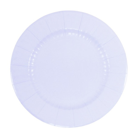 8 PIATTI ROUND 21CM LILLA