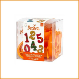 KIT 9 TAGLIAPASTA NUMERI GIGANTI