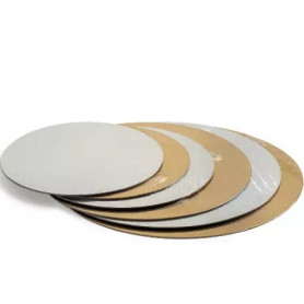 SOTTOTORTA ACC TONDO ORO/ARG DM40CM