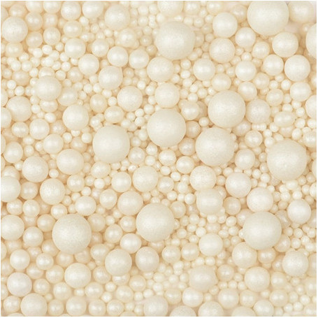PERLE IN ZUCCHERO BIANCHE 100GR