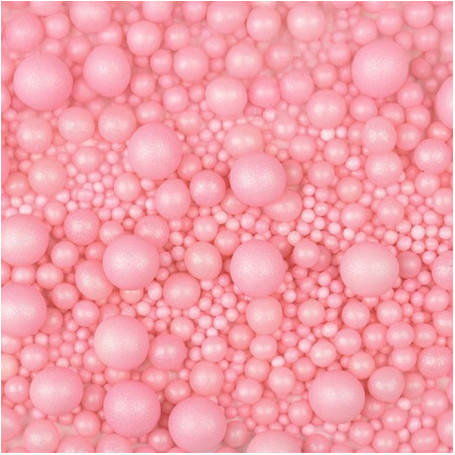 PERLE IN ZUCCHERO ROSA 100GR