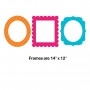 PHOTO FRAMES TREND COLORS CM 30X35 PZ 3